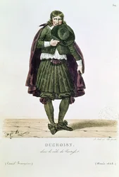 Ducroisy nel ruolo di Tartuffe nel 1668, da 